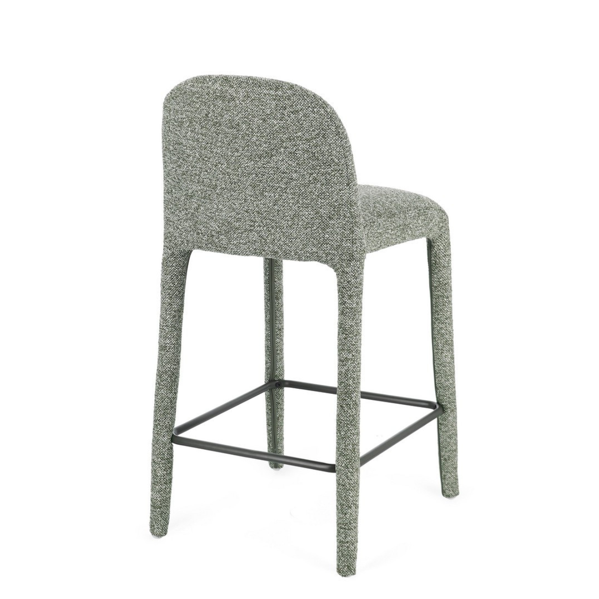 BT ANKARA Green design Upholstered indoor bar stool